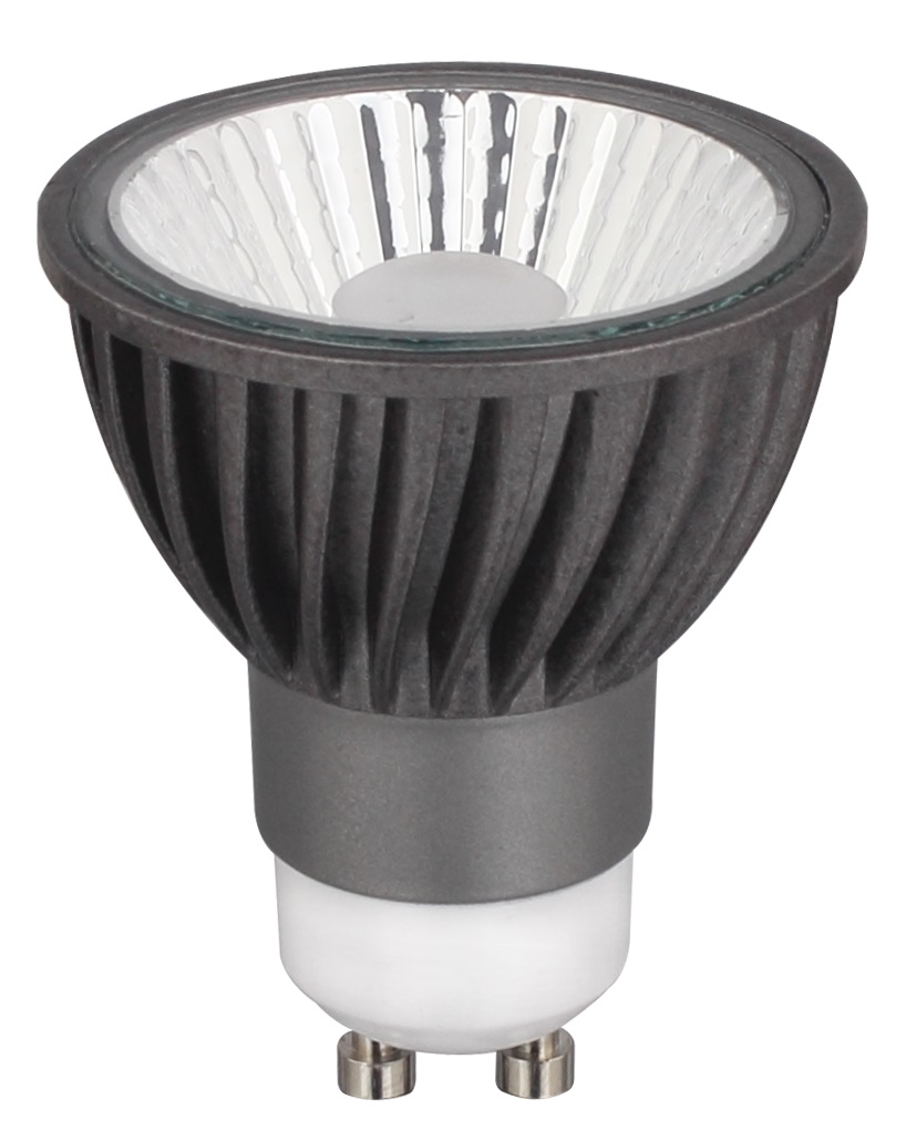 LED-Leuchtmittel, Haled, GU10, 8 W, 2.100 - 2.700 K, 220 - 230 V, Dim-to-Warm