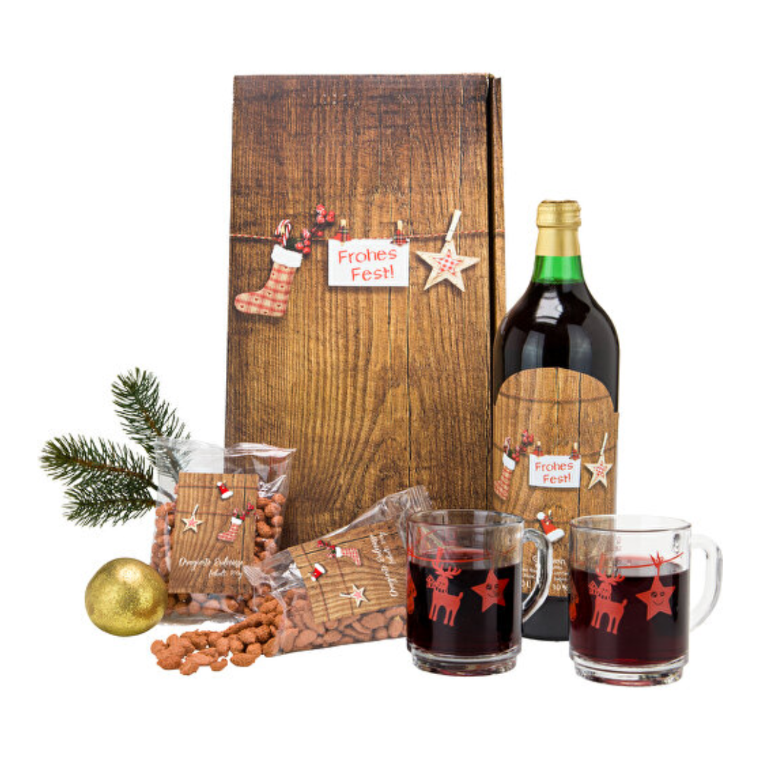 Glühwein-Set "Weihnachtsmarkt"