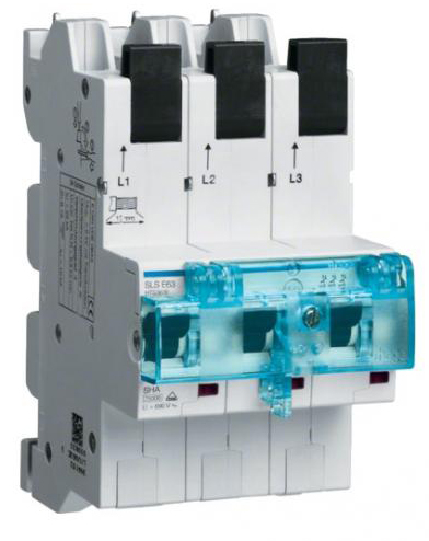 SLS-Schalter 3P E-63A Sammelschiene QC