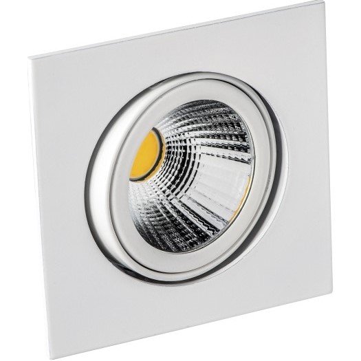 Downlight, eckig, 30 W, schwenkbar, weiß