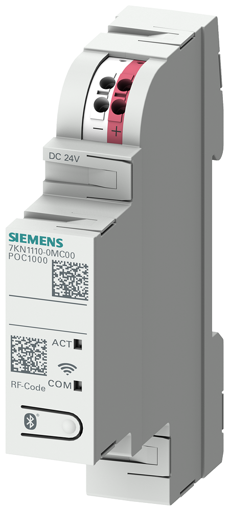 Powercenter 1000 max. 24 SENTRON Com Geräte Modbus TCP Bluetooth