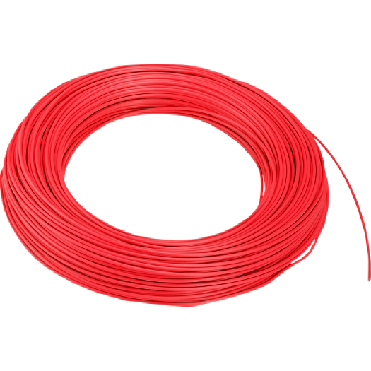 PVC-Aderleitung H05V-K 0,75flexibel, rot, 100m Ring