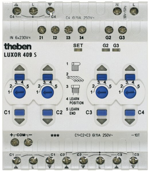 REG-Rolladen-Modul Theben LUXOR 409 S