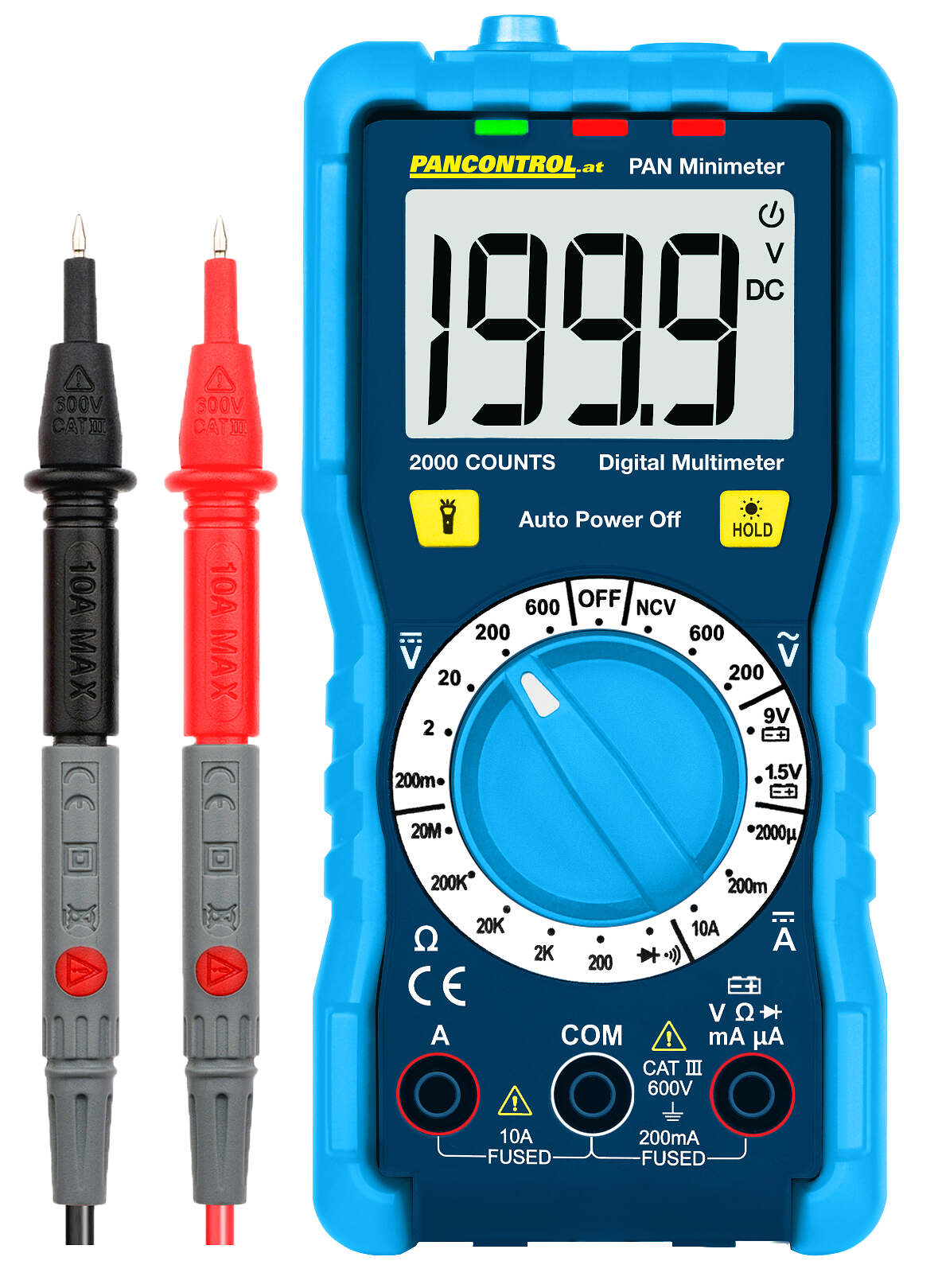 PAN Minimeter Digital-Multimeter CAT III 600