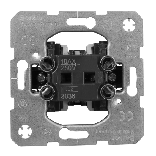 Wippschalter-Einsatz Wechselschalter 10AX 250V