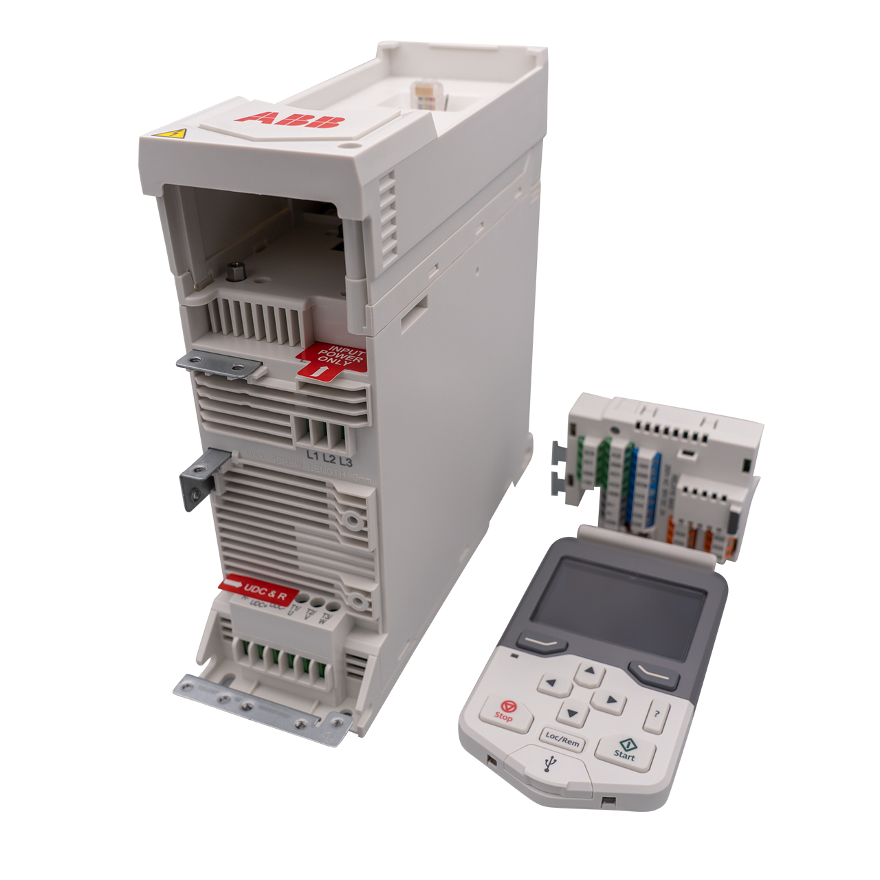 Frequenzumrichter ACS480-04-09A5-4 / Pn 4kW / In 9,4A / IP20 / MIT KOMFORTPANEL