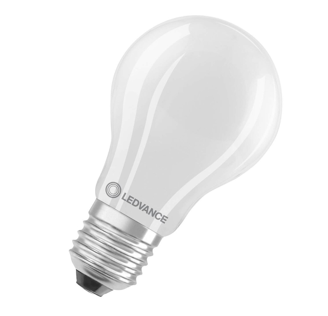 PARATHOM LED CLASSIC A 7 W, 827 gefrostet, E27, 806 lm, 2.700 K, warmweiss, wie 60 W, dimmbar