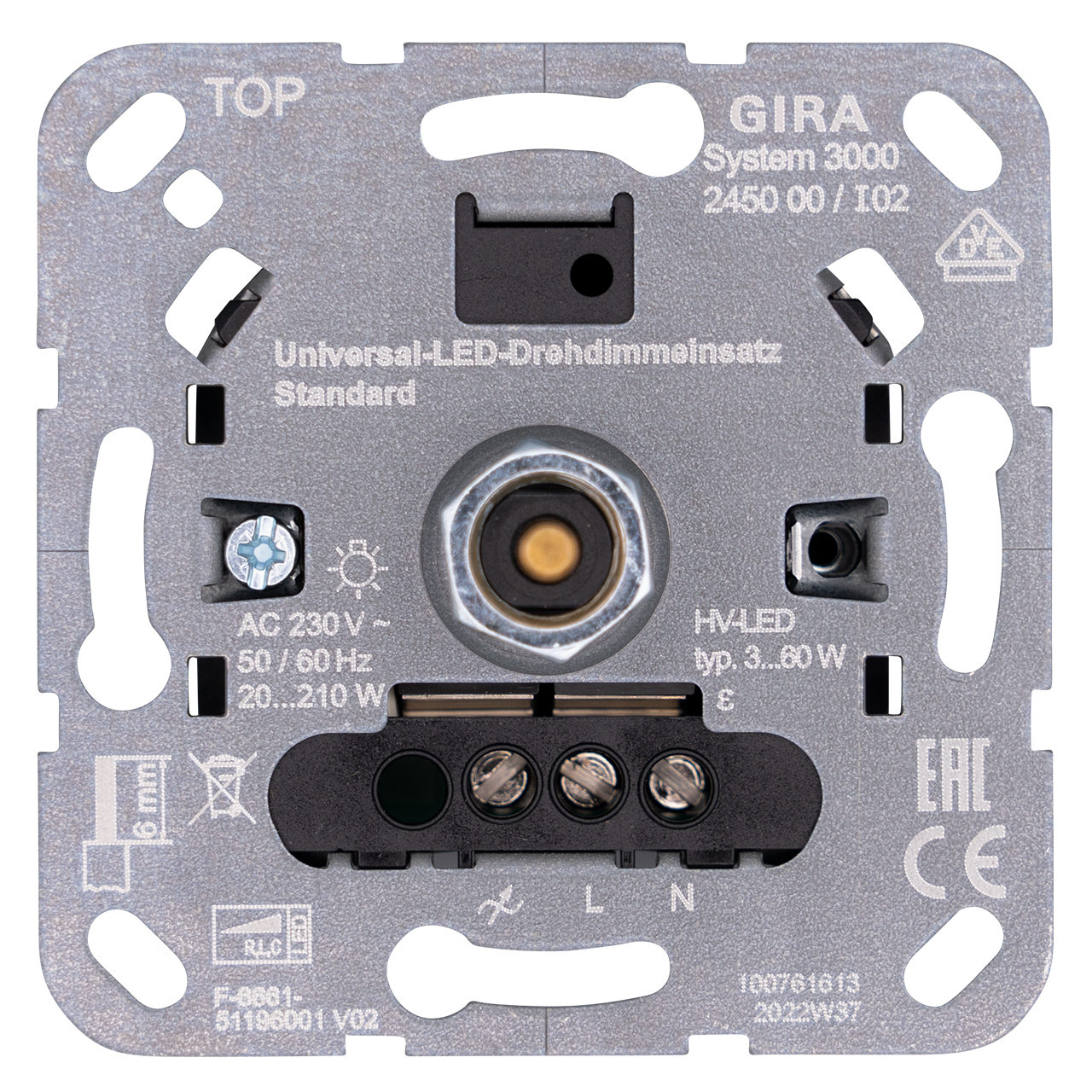 Universal-LED-Drehdimm-Standard-Einsatz System 3000