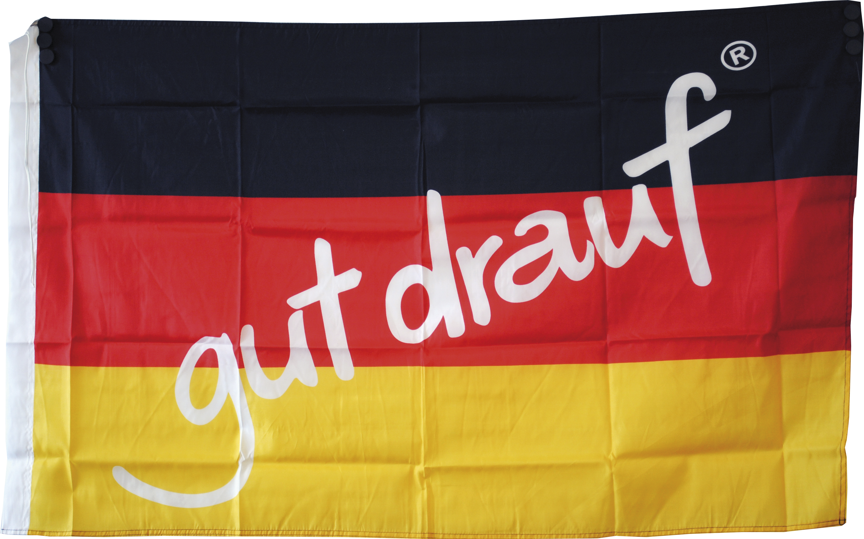 gut drauf-Deutschlandfahne, 120 x 80 cm