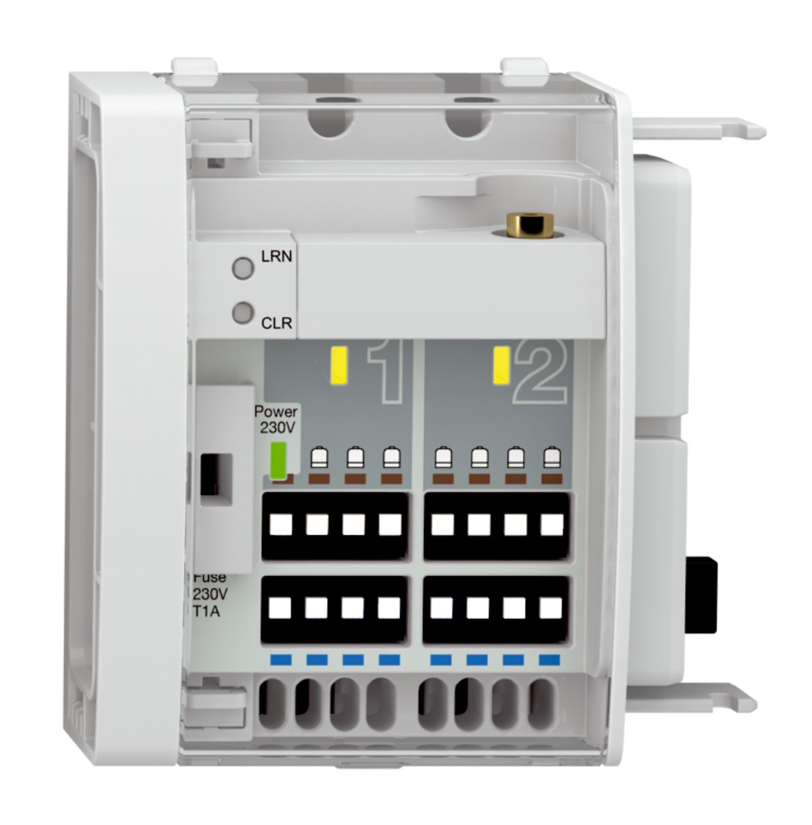 Reglermodul F2A mit externer Antenne, für 2 Regelkreise, Einzelraum-Temperaturregelung CosiTherm®