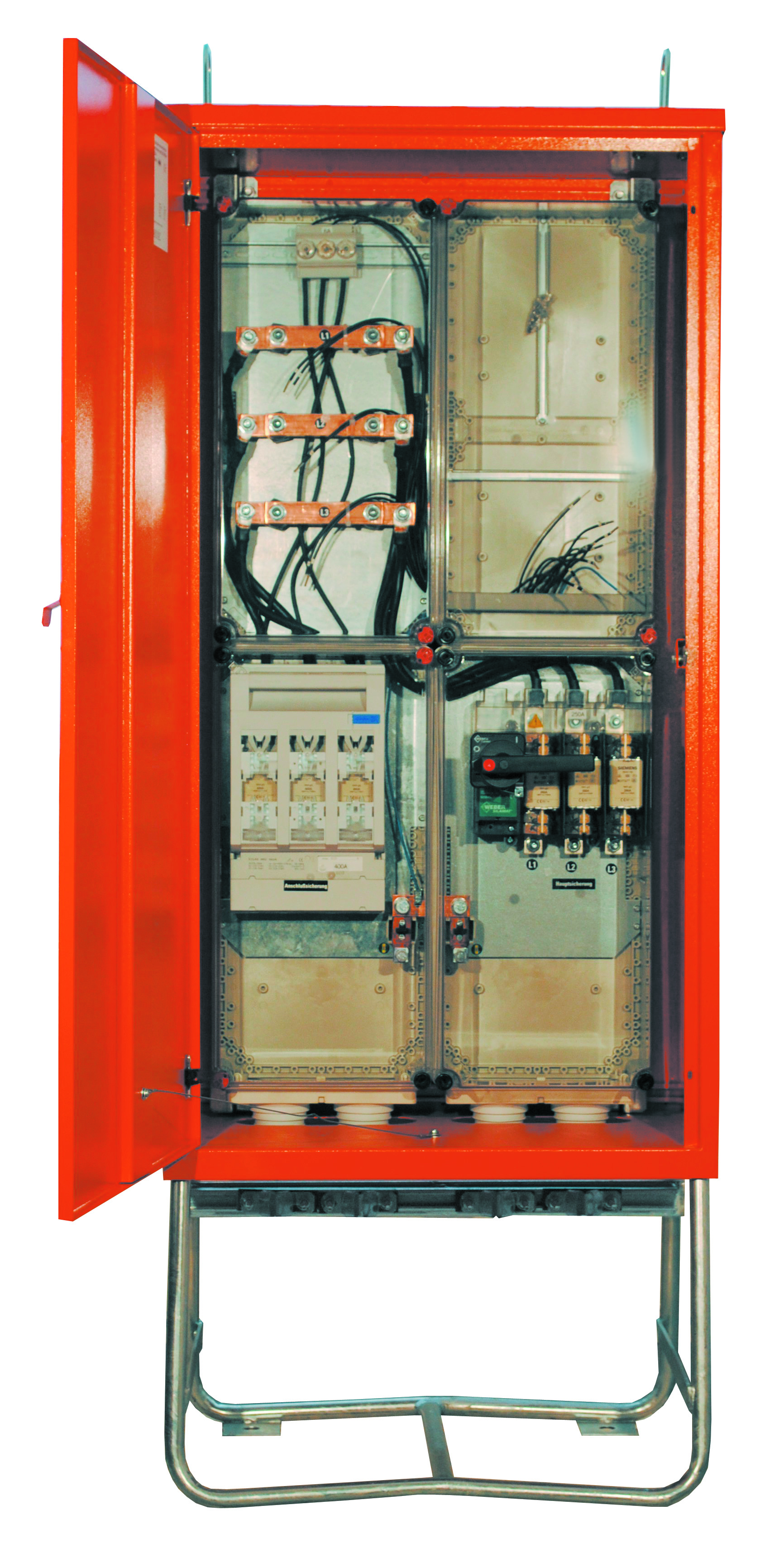 Anschlussschrank A250ALeistung 173kVA, Gehäuse 8