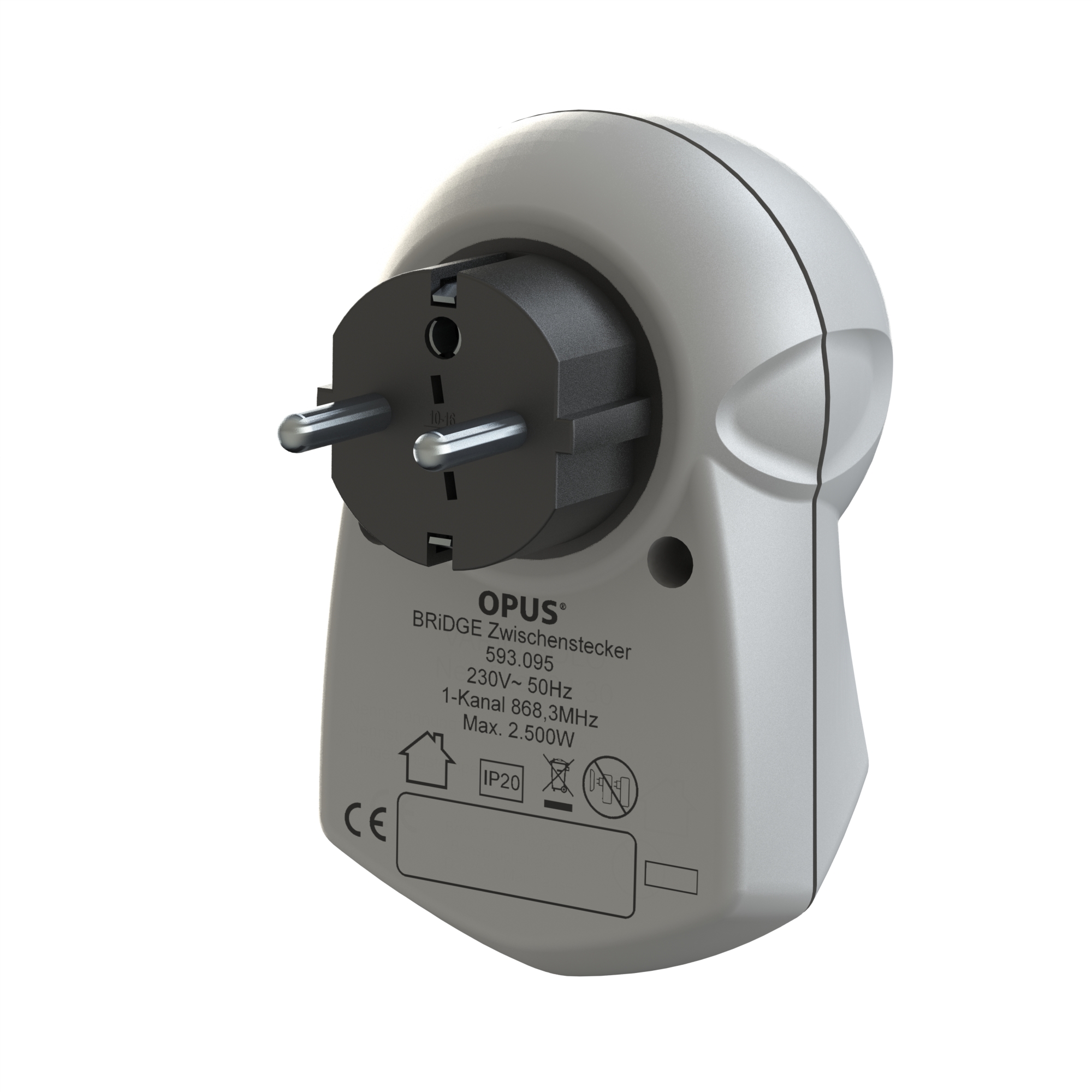 Zwischenstecker, 230 V, smarte Steckdose, Smart Plug