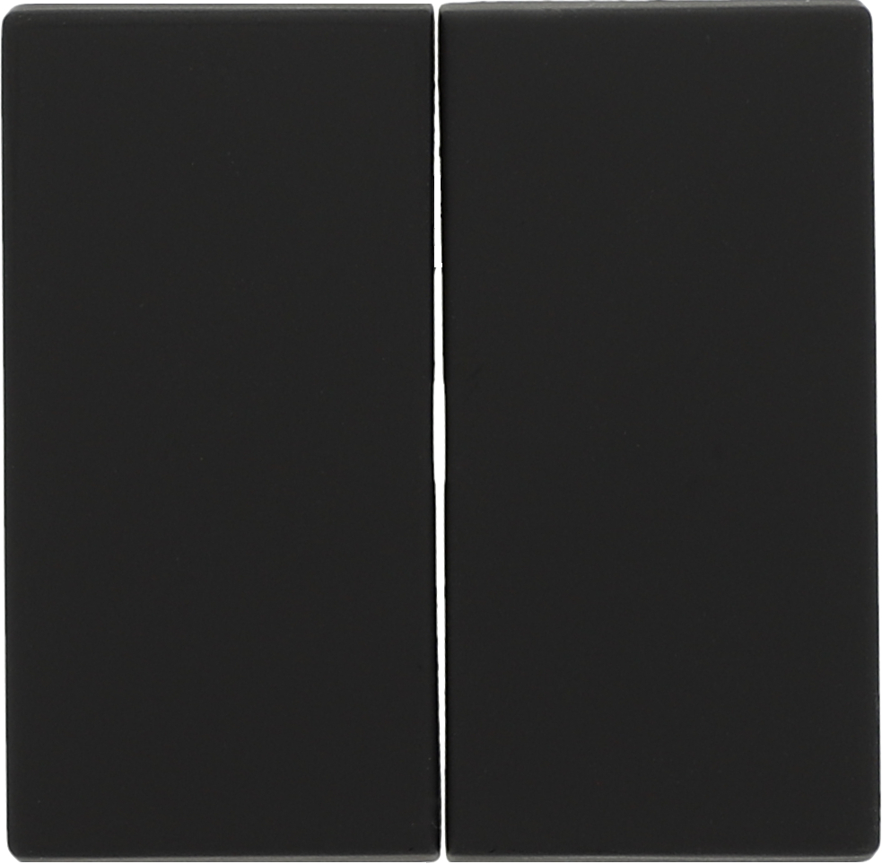 Serien-Wippe schwarz matt RAL 9005 K55