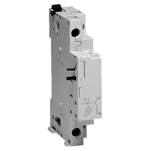 Unterspannungsauslöser, Hilfsschalter, rechts, 2 Schließer, 48 V