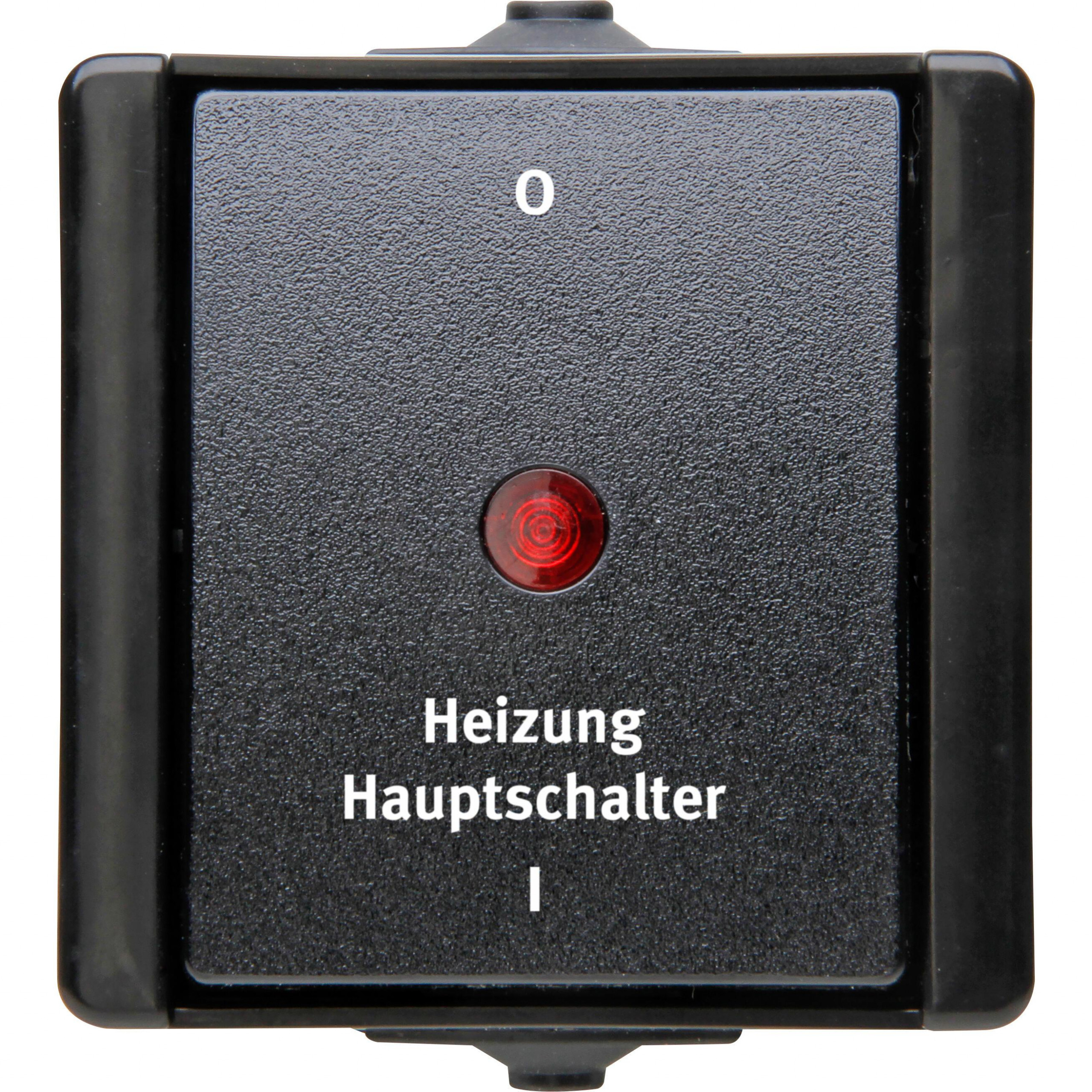 proAQA – Heizungshauptschalter, Farbe: schwarz