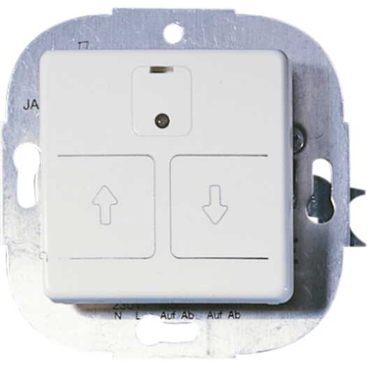 Elektronischer Rollladenschalter alpinweiß OPUS 1