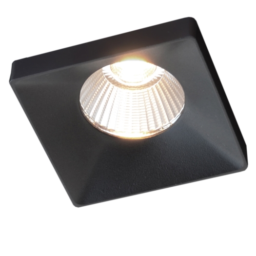 LED-Downlight GF Design Squary 3000 schwarz