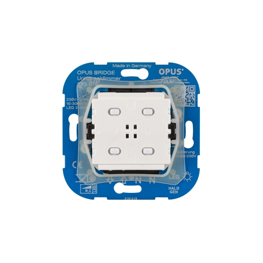 BRiDGE Universaldimmer LED 3-100W, 10-250 W/VA, 230V/50 OPUS