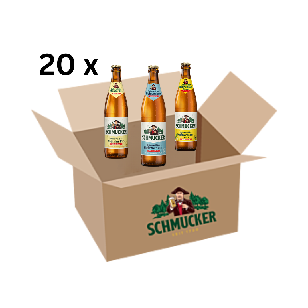 Schmucker Exklusives Bierpaket (alkoholfrei)