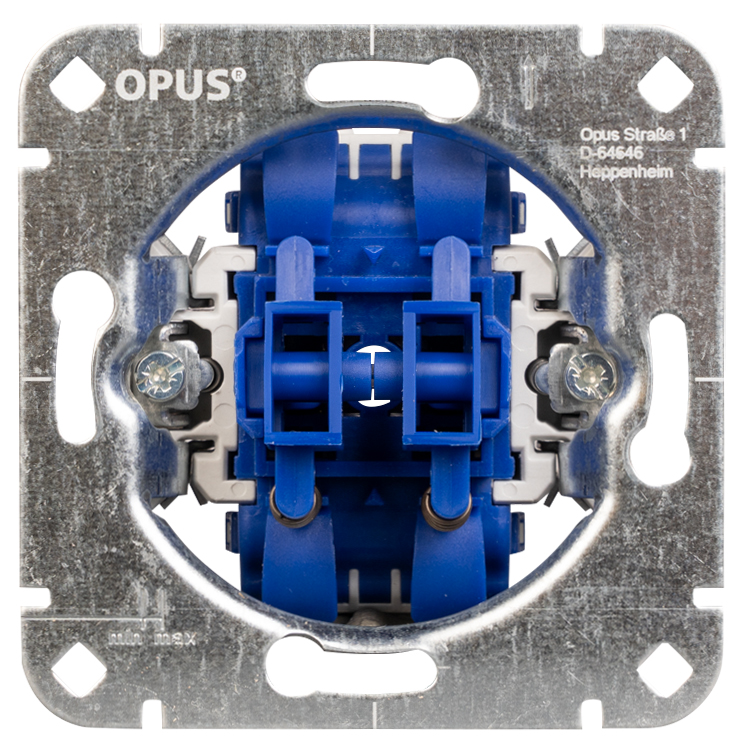 Premium Taster, Serien/Doppeltaster, 2 Schließer OPUS