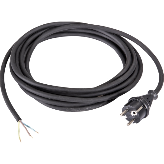 230 V-Anschlussleitung H07RN-F 3 G 1,5 mm², mit Zentralstecker 5 m