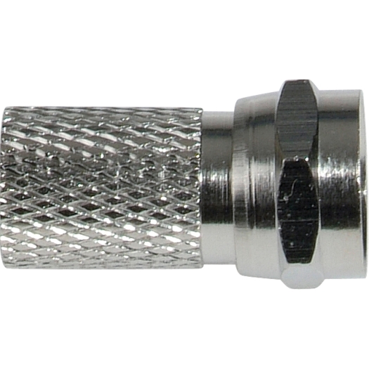 F-Stecker mit Schraubanschluss CFS, für Kabel-Ø 8,2 mm