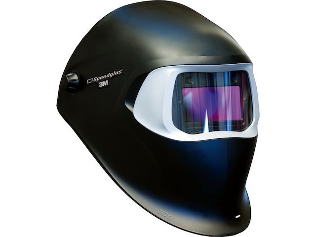 Schweißerschutzhelm Speedglas 100 V m. Delay-Funktion 44x93mm DIN 8-12 3M