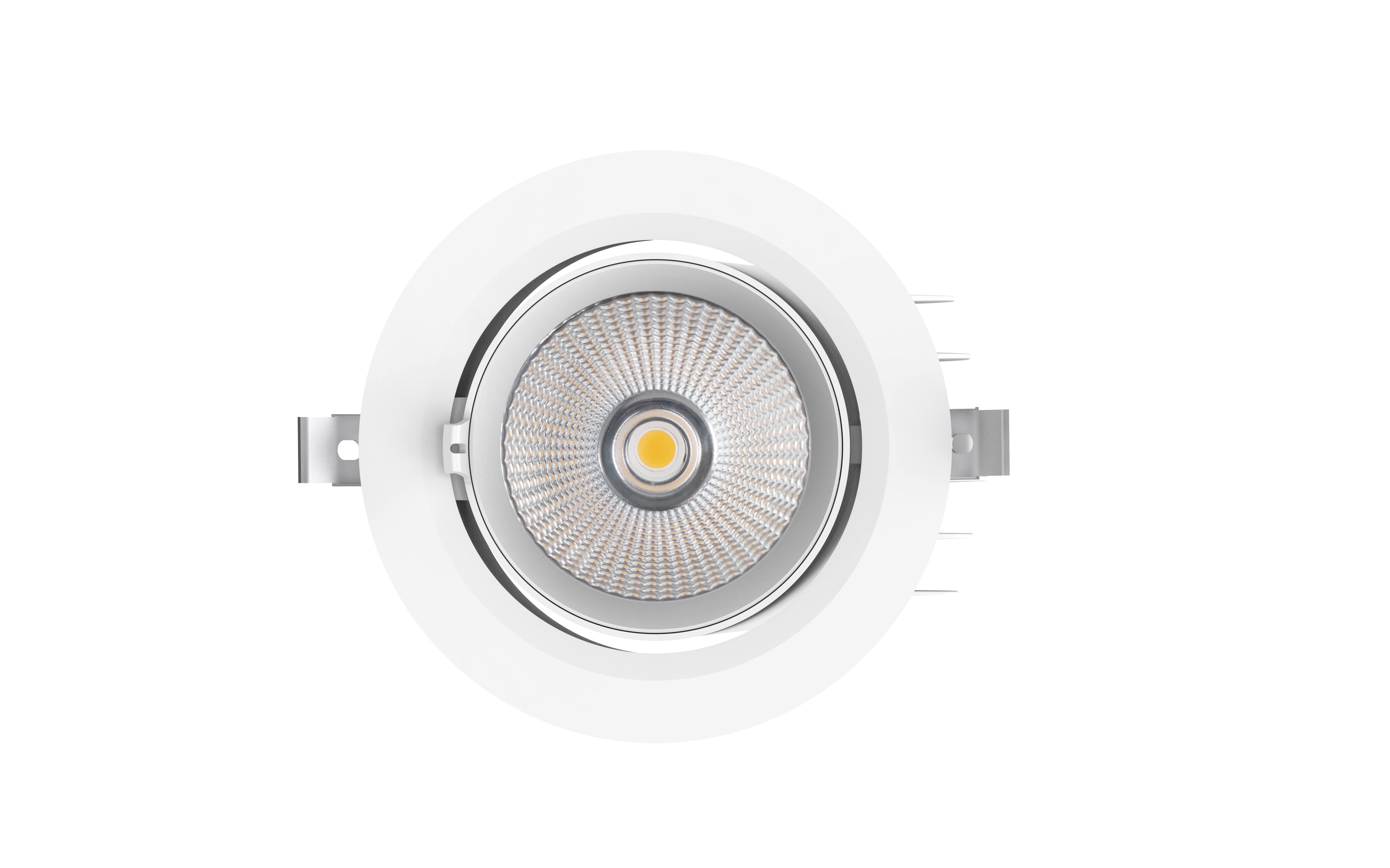 LED-Downlight MULTI 2 10 W, 830, 1.100 lm, 36°, TRIAC, 96x74 mm, Loch 85-90 mm