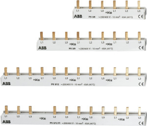 Phasenschiene 3Ph.,12Pins,10qmm