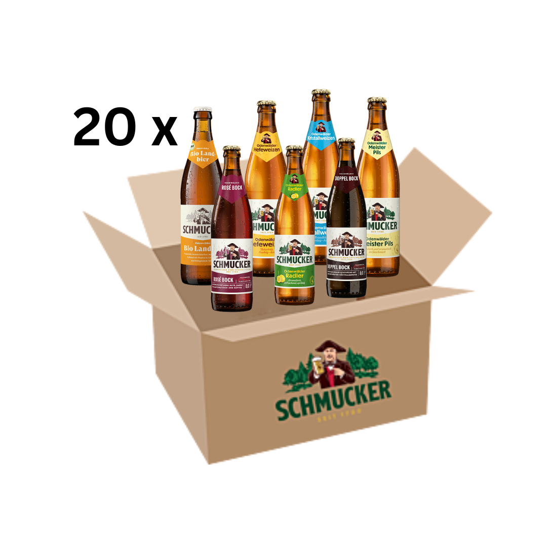 Schmucker Exklusives Bierpaket (alkoholhaltig)