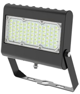 LED-Fluter Cubic 3.0 15-50W sw, 830, IP65, 130lm/W